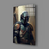 Boba Fett Glass Wall Art || Designer Collection by Insigneart USA