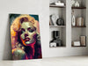 Marilyn Monroe Glass Wall Art || Designer Collection by Insigneart USA