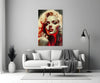 Marilyn Monroe Glass Wall Art || Designer Collection by Insigneart USA