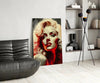 Marilyn Monroe Glass Wall Art || Designer Collection by Insigneart USA