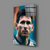 Messi Glass Wall Art || Designer Collection by Insigneart USA