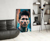 Messi Glass Wall Art || Designer Collection by Insigneart USA