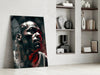 Michael Jordan Glass Wall Art || Designer Collection by Insigneart USA