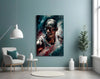 Michael Jordan Glass Wall Art || Designer Collection by Insigneart USA