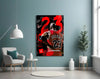 Micheal Jordan Glass Wall Art || Designer Collection by Insigneart USA