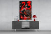 Micheal Jordan Glass Wall Art || Designer Collection by Insigneart USA