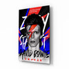 David Bowie Glass Wall Art || Designers Collection by Insigneart USA
