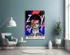 David Bowie Glass Wall Art || Designers Collection by Insigneart USA