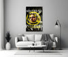 Kurt Cobain Glass Wall Art || Designer Collection by Insigneart USA