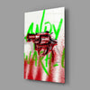Andy Warhol and Gun Glass Wall Art || Designer Collection by Insigneart USA