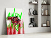 Andy Warhol and Gun Glass Wall Art || Designer Collection by Insigneart USA