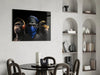 3 Wise Monkeys Glass Wall Art || Designer Collection by Insigneart USA