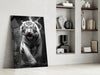 Tiger's Wrath Glass Wall Art || Designer Collection by Insigneart USA