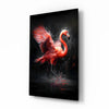 Flamingo Glass Wall Art || Designer Collection by Insigneart USA