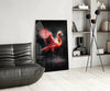 Flamingo Glass Wall Art || Designer Collection by Insigneart USA