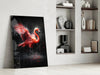Flamingo Glass Wall Art || Designer Collection by Insigneart USA