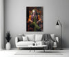 Joker in the Throne Glass Wall Art || Designer Collection by Insigneart USA