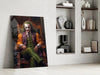 Joker in the Throne Glass Wall Art || Designer Collection by Insigneart USA
