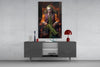 Joker in the Throne Glass Wall Art || Designer Collection by Insigneart USA