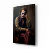 Joker the Thinker Glass Wall Art || Designer Collection by Insigneart USA
