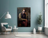 Joker the Thinker Glass Wall Art || Designer Collection by Insigneart USA