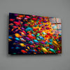 Fish World Glass Wall Art || Designer Collection by Insigneart USA
