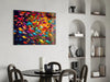 Fish World Glass Wall Art || Designer Collection by Insigneart USA