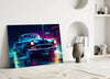 Cadillac Glass Wall Art || Designer Collection by Insigneart USA