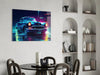 Cadillac Glass Wall Art || Designer Collection by Insigneart USA