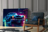 Cadillac Glass Wall Art || Designer Collection by Insigneart USA