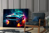 1970 Dodge Challenger Glass Wall Art || Designer Collection by Insigneart USA