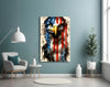 American Eagle Glass Wall Art || Designer Collection by Insigneart USA