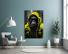 Rebellios Ape Glass Wall Art || Designer Collection by Insigneart USA