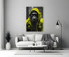 Rebellios Ape Glass Wall Art || Designer Collection by Insigneart USA