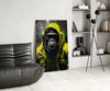 Rebellios Ape Glass Wall Art || Designer Collection by Insigneart USA