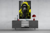 Rebellios Ape Glass Wall Art || Designer Collection by Insigneart USA