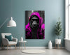 Rebellios Ape Glass Wall Art || Designer Collection by Insigneart USA