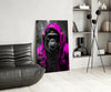 Rebellios Ape Glass Wall Art || Designer Collection by Insigneart USA