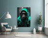 Rebellios Ape Glass Wall Art || Designer Collection by Insigneart USA