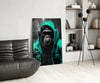 Rebellios Ape Glass Wall Art || Designer Collection by Insigneart USA