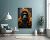 Rebellios Ape Glass Wall Art || Designer Collection by Insigneart USA
