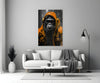 Rebellios Ape Glass Wall Art || Designer Collection by Insigneart USA