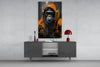 Rebellios Ape Glass Wall Art || Designer Collection by Insigneart USA