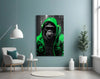Rebellios Ape Glass Wall Art || Designer Collection by Insigneart USA