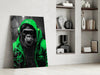 Rebellios Ape Glass Wall Art || Designer Collection by Insigneart USA