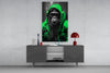 Rebellios Ape Glass Wall Art || Designer Collection by Insigneart USA