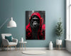 Rebellios Ape Glass Wall Art || Designer Collection by Insigneart USA