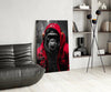 Rebellios Ape Glass Wall Art || Designer Collection by Insigneart USA