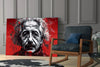 Einstein Glass Wall Art || Designers Collection by Insigneart USA