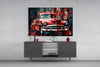 Vintage American Car Glass Wall Art || Designers Collection by Insigneart USA